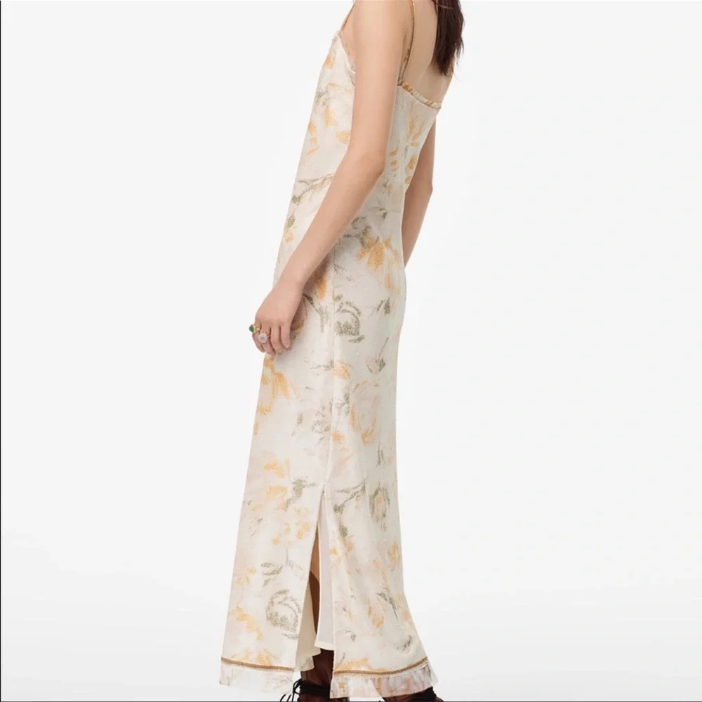 Zara limited edition sequin bead dress US large - Picture 7 of 9